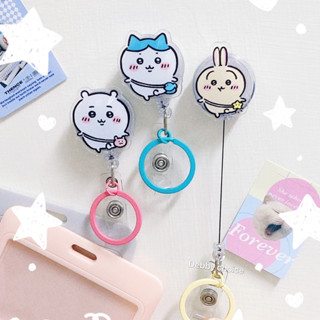 Peace♡ 臺灣現貨 ✨吉伊卡哇 翻車魚 伸縮扣識別證 證件夾 易拉扣 護士夾 伸縮夾 護士扣 悠遊卡夾套 禮品