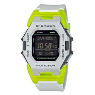 CASIO 卡西歐(GD-B500MW-8) G-SHOCK 前衛運動風 螢光黃經典灰 智慧藍芽 計步器 電子錶