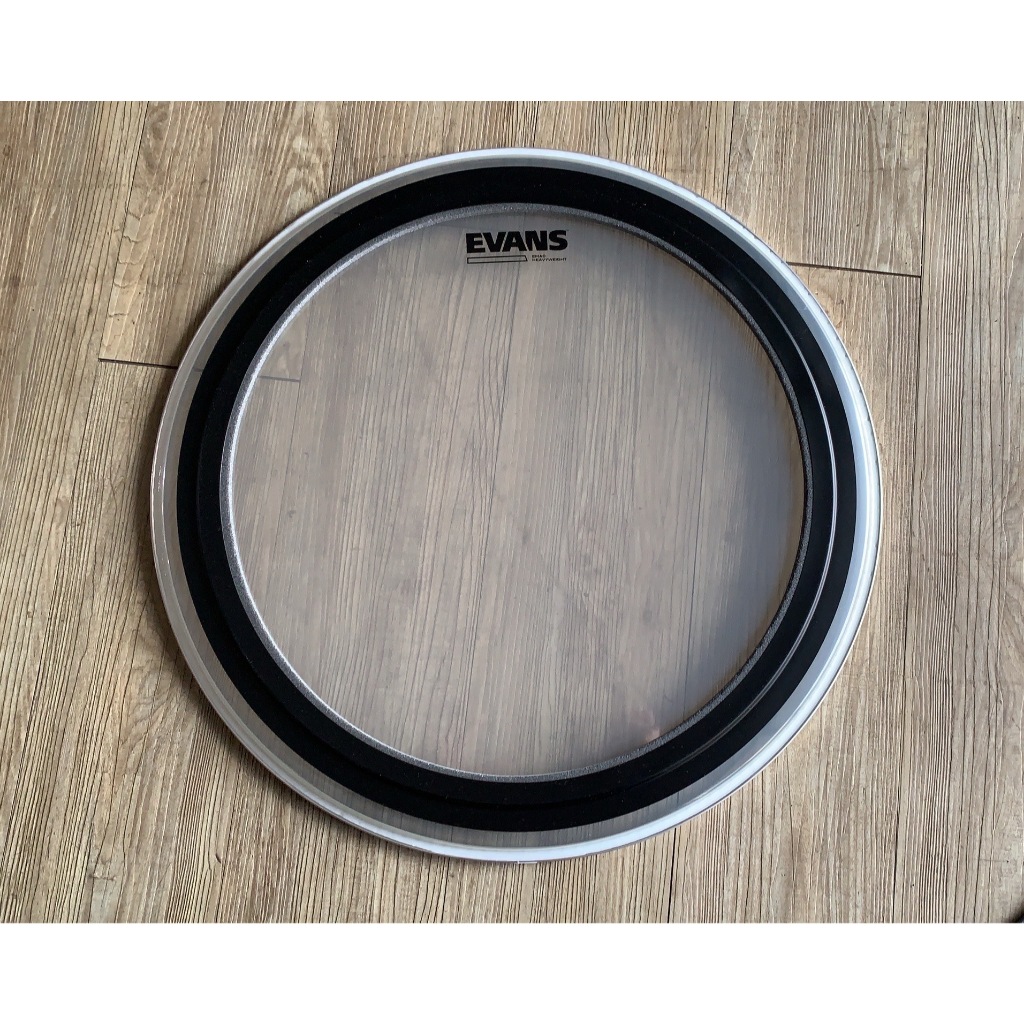 ＊雅典樂器世界＊ 極品 知名大廠 EVANS  EMAD系列 雙層透明 大鼓皮 低音鼓皮  18吋 20吋