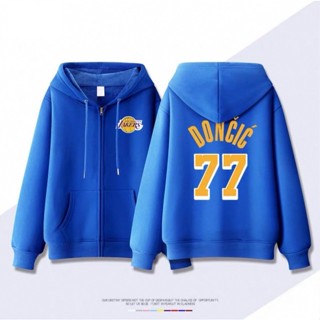 💥唐西奇Luka Doncic東契奇純棉棉質運動厚外套💥NBA球衣湖人隊獨行俠小牛棒球籃球風衣薄夾克防風休閒外套男D29