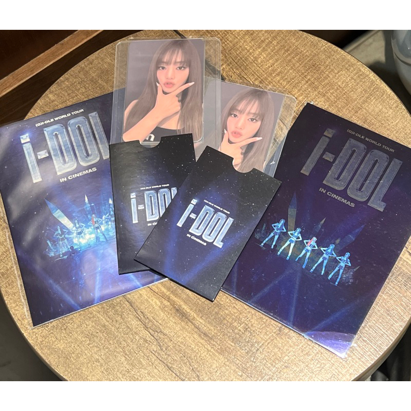 (G)I-DLE 台灣場電影卡 WORLD TOUR [iDOL] IN CINEMAS 米妮 舒華 薇娟 小娟 雨琦