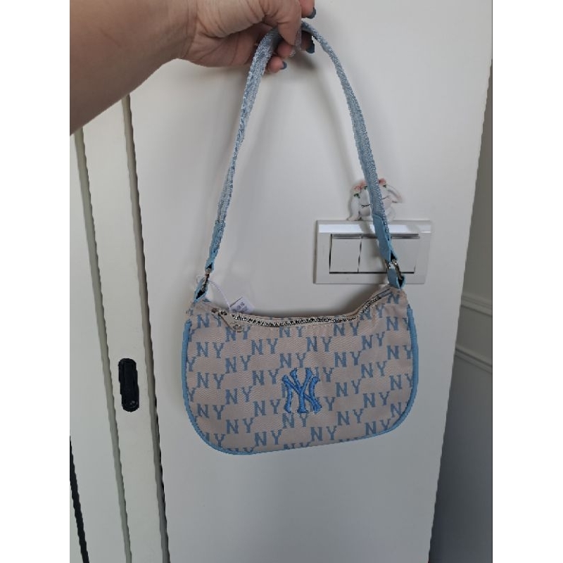 MLB 小包包 SMALL BAG BLUE