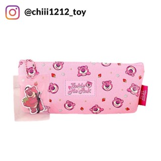 【Disney迪士尼】中國限定 熊抱哥 草莓熊 勞蘇 losto 玩具總動員 帆布筆袋 帆布 鉛筆袋 筆袋 萬用 畫筆袋