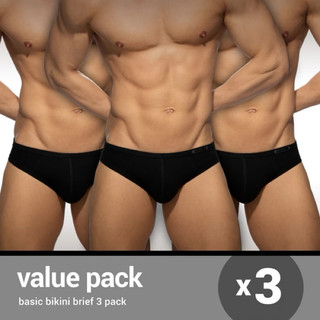 ADDICTED AD1240P BASIC BIKINI BRIEF 3PACK三角 比基尼 內褲 【G-Punch】