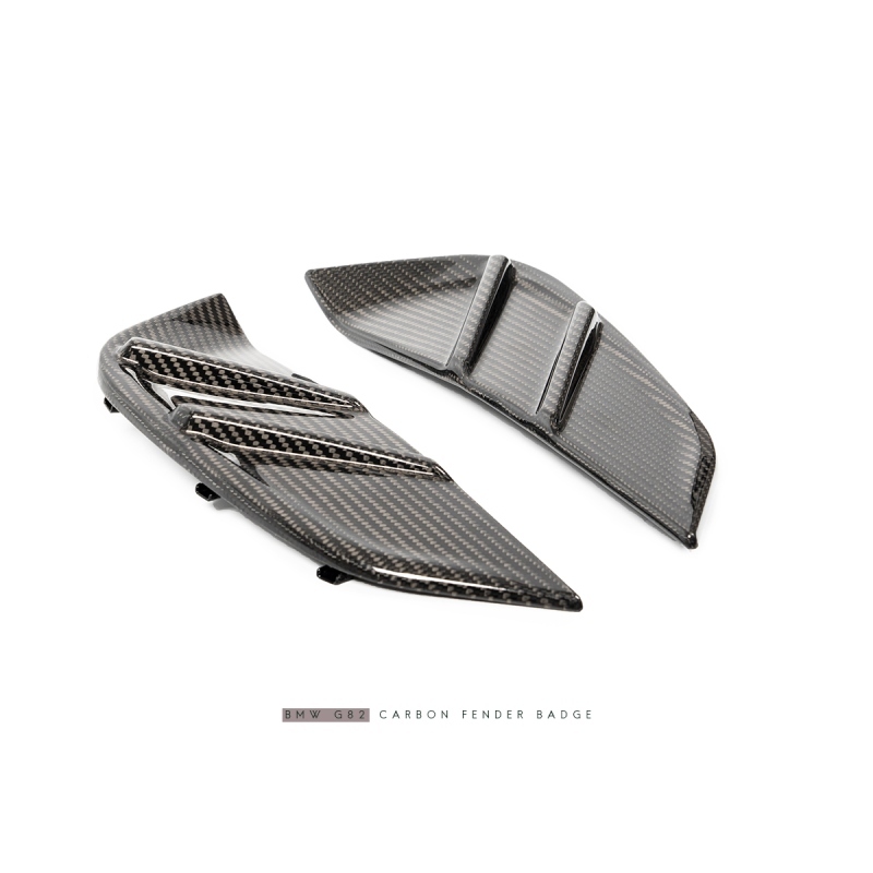 ARTEK BMW G8X M3 / M4 碳纖維葉子板 側翼 CARBON FENDER BADGE 【YGAUTO】