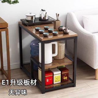 【小當家】限時降價[附輪 可移動 三層收納邊桌]免運 臺灣出貨 邊桌 茶几桌 懶人桌 沙發側桌 床邊桌 收納架