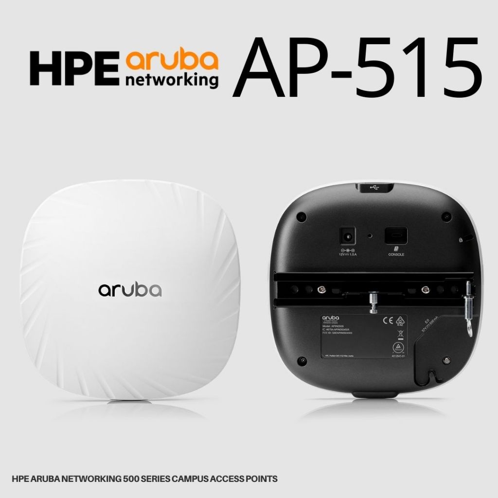 全新// 台灣公司貨 Aruba AP-515 企業級 商用 無線基地台 Controller AP Wi-Fi 6
