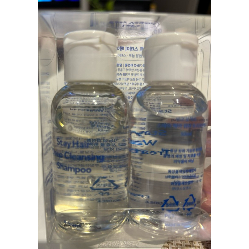 韓國 b project 洗髮50ml, 護髮水50ml