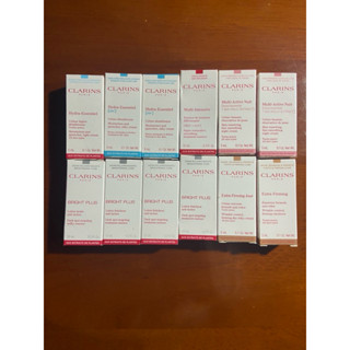 克蘭詩 熬夜霜 彈力日霜 彈力乳液 撫紋精華水 淡斑氧氣精華水 保濕霜 小樣