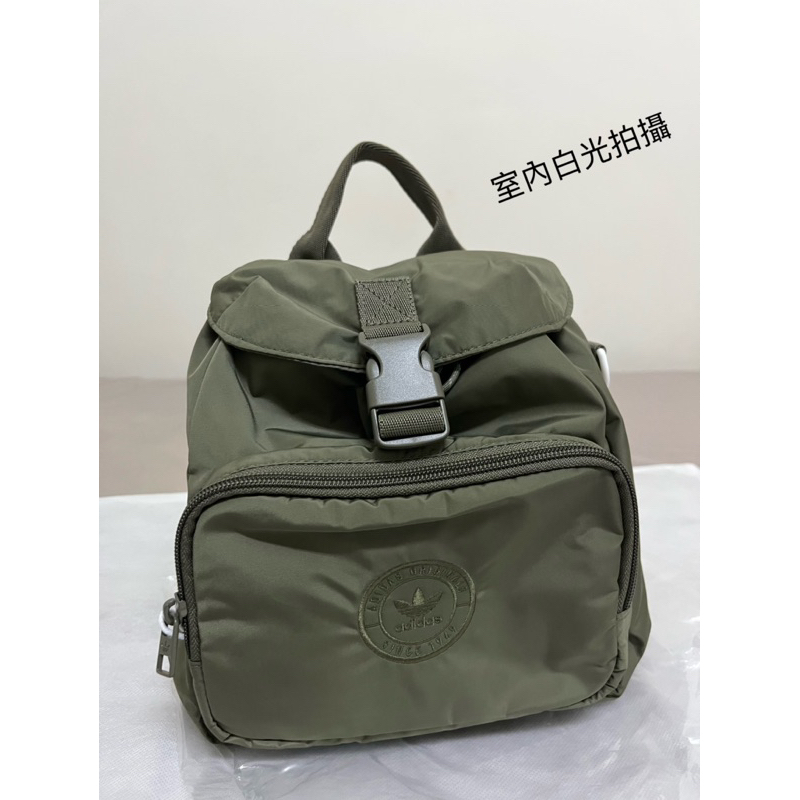 全新在台現貨秒出 Adidas三葉草 愛迪達 Mini Micro 三用 側背/後背/手提包 三用後背包 綠色