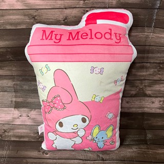 【88福利倉庫】[展示福利品-僅1]🙏三麗鷗 美樂蒂 My Melody 果汁杯造型 抱枕 午睡枕 紓壓 靠墊