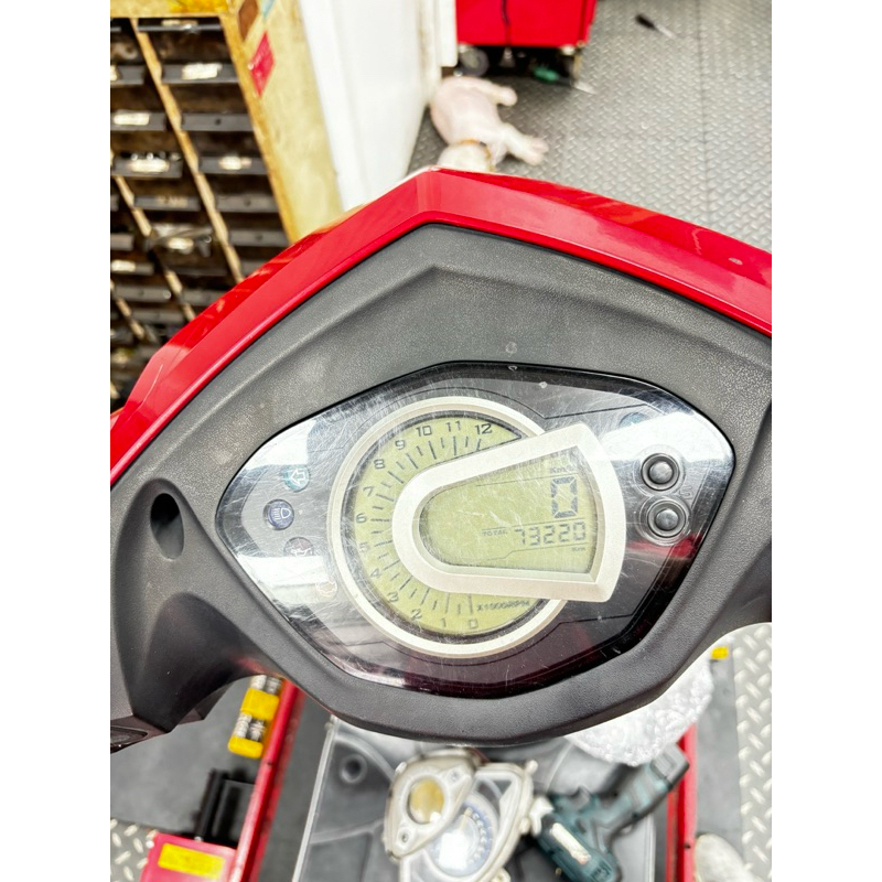 三陽GT125碟煞液晶碼錶二手良品便宜賣