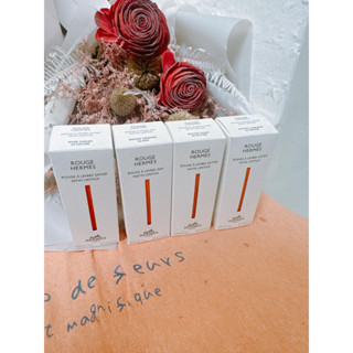 愛馬仕 Hermes 唇膏系列 緞光唇膏 達卡玫瑰59 狂熱朱紅64 紅藤82 啞光唇膏 紅橙相映53