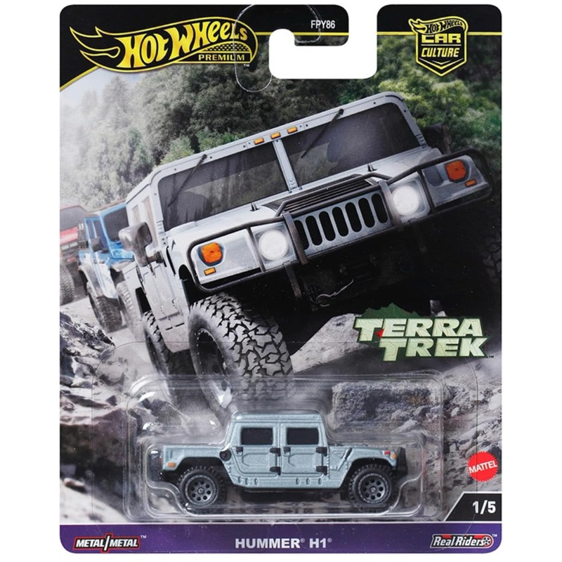 風火輪 Hot Wheels 膠胎 金標 汽車文化 悍馬車 HUMMER H1