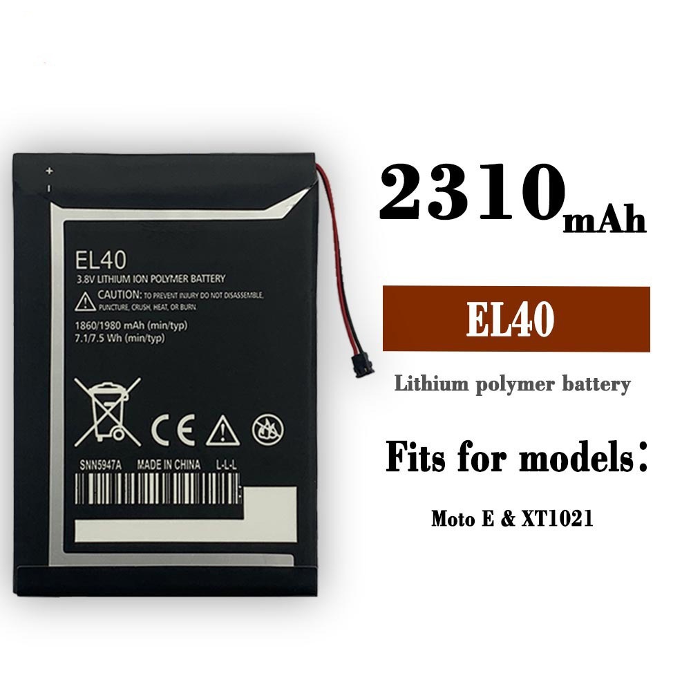 適用於摩托羅拉Moto E/XT1021手機電池EL40內置電板工廠批發外貿
