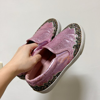 ASOS 亮片平底 SLIP ON 懶人便鞋 懶人平底鞋 VANS 24cm