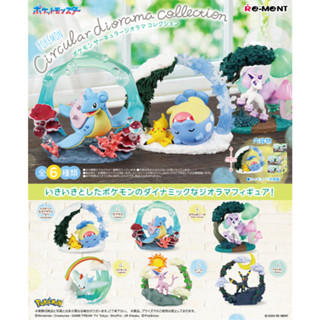 Re-ment Pokemon 寶可夢 圓形立體模型系列 盒玩 公仔 全套6款