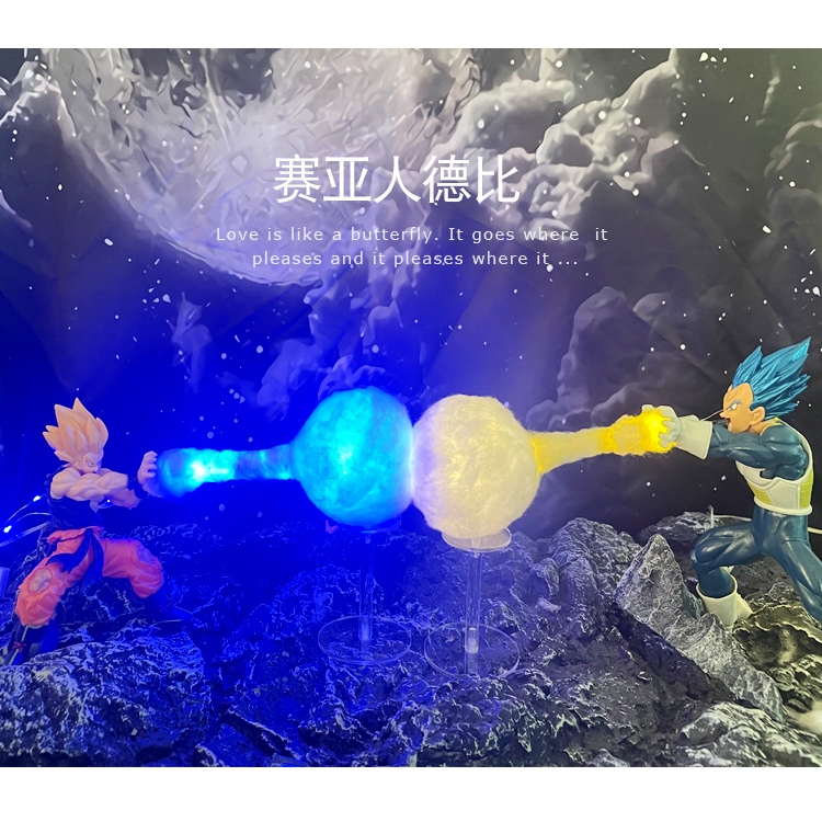 限時促銷【七龍珠】 悟空 龜派氣功 小夜燈 創意 氛圍感  18cm 300