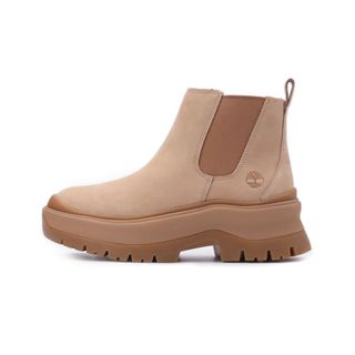 TIMBERLAND ROXIE LANE 中筒切爾西靴 淺米 A28XMEN7 女鞋