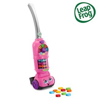 【Hello Baby臺南玩具出租】【LeapFrog 跳跳蛙-走走數數吸塵器(綠/粉色)】
