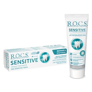 【洋可夫】R.O.C.S. 天然不含氟雙效牙膏(敏感修護及美白)