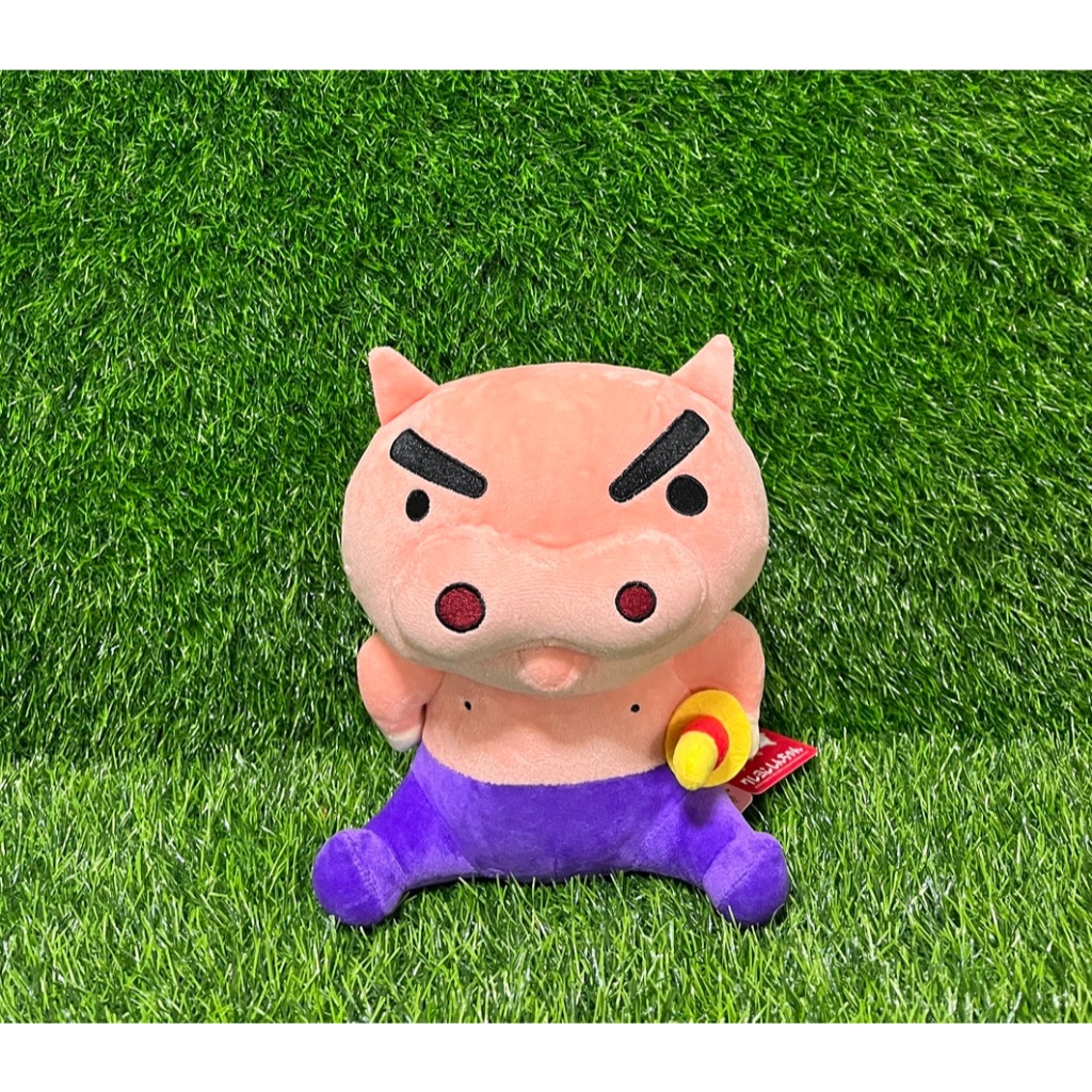 【捌貳壹】 不理不理左衛門 娃娃 (33公分) 抱枕 蠟筆小新 肥嘟嘟左衛門 左衛門