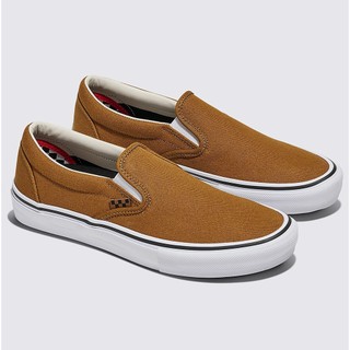 VANS Skate Slip-On Duck Golden Brown 現貨 強化帆布 鞋子壽命提升