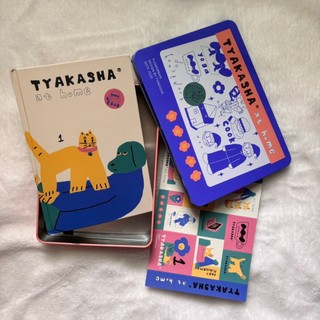 【二手出清】TYAKASHA塔卡沙 筆記本 記事本 手帳 套裝(鐵盒/筆記本/貼紙)
