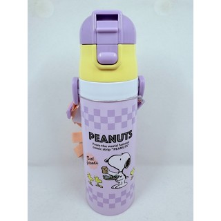 *小波日貨*現貨臺灣出貨 日本 2024 Skater 470ml 史奴比 不鏽鋼 兒童 直飲 保溫保冷 水壺 SDC4