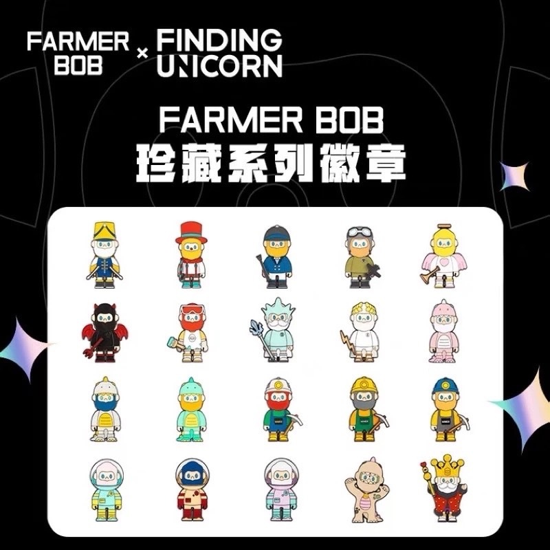 【現貨不用等】FARMER BOB 2020珍藏系列 金屬 徽章 確認款 天使 惡魔 馬術 全新
