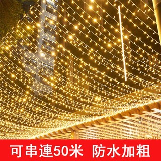 臺灣現貨 聖誕燈串 24V防水燈串 LED樹燈 星星燈 繞樹燈 10-50串接 110V 220V電壓通用 螢火蟲燈