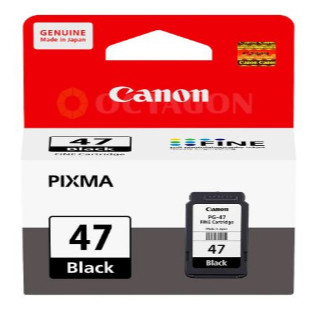 (先詢問庫存) Canon PG-47PGBK原廠黑色墨水匣(台灣本島免運費)