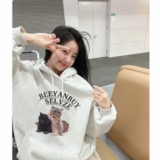 臺灣製 大學T女 帽T 印花刷毛帽T 連帽衫圓領衛衣女 厚磅 加絨 寬鬆帽衫 女生長袖上衣