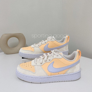 S.G NIKE COURT BOROUGH LOW GS DV5456-107 黃色 大童鞋 女鞋 休閒鞋 運動鞋