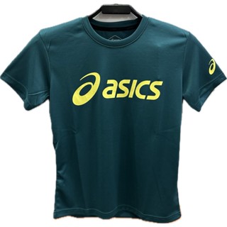 = 水 運動用品 = 24年 Asics 男 短袖上衣 K31415-82 (綠)