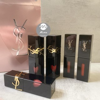 沐媽☀️610 231 霧面新款 YSL 愛心 奢華印記鎖心光唇釉 鎖吻霧唇釉 奢華緞面漆光唇釉 唇釉 聖羅蘭 黑管
