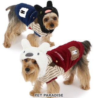 【PET PARADISE】寵物厚絨拼接連帽上衣 (3S/SS/DS/S)｜Gaspard et Lisa 2024秋裝