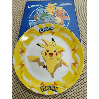 全新👍OREO 寶可夢系列陶瓷盤 神奇寶貝 皮卡丘 妙蛙種子