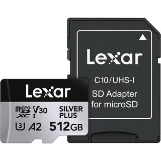 【Lexar雷克沙】Professional Silver Plus x MicroSDXC 256G 512GB記憶卡