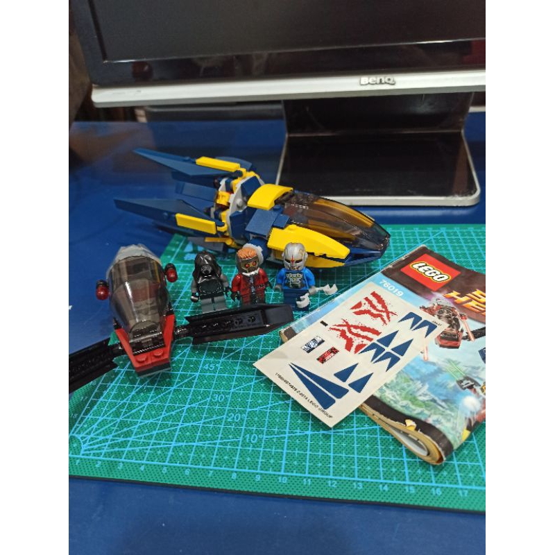 二手 樂高 lego 76019 漫威 超級英雄 二個載具 3個公仔 拆賣 星際異攻隊 marvel 星爵 新星隊長