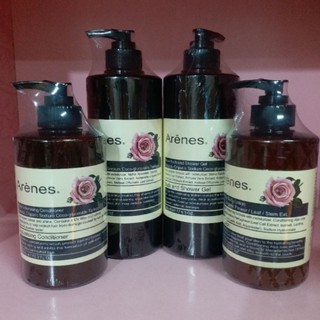 👍正品全新未拆原廠公司貨~❤10倍蝦幣❤愛霓思Arenes玫瑰香氛植萃保濕沐浴露洗髮露彈潤修護護髮素潤髮乳身體乳霜
