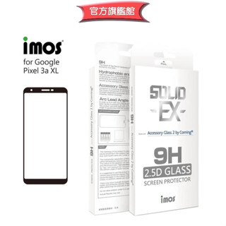 imos【官方旗艦館】 Google Pixel 3a XL 2.5D 滿版玻璃保護貼 美商康寧公司授權