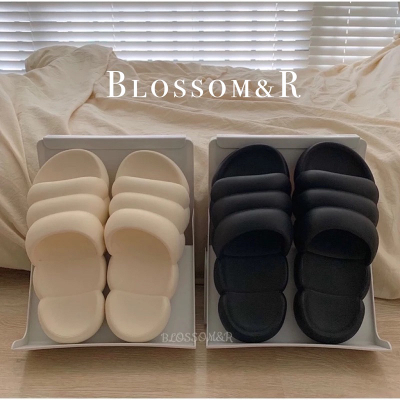 Blossom&R 現貨🛒 毛毛蟲拖鞋｜室外拖鞋 室內拖鞋 防滑拖鞋 止滑拖鞋 防水拖鞋 踩屎感拖鞋 厚底拖鞋 拖鞋