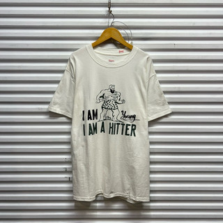 《OPMM》-[ Hanes Beef-T ] I Am Young I Am a Hitter Tee