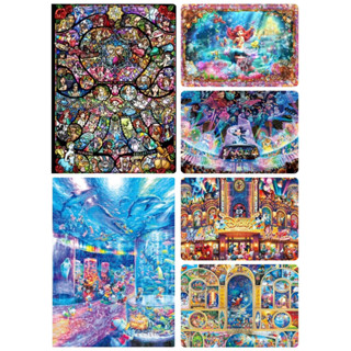 -胖達人-正版現貨有發票 Tenyo 小美人魚 艾莉兒 米奇 進化史 海生館 水族館 迪士尼公主 500 拼圖 透明拼圖