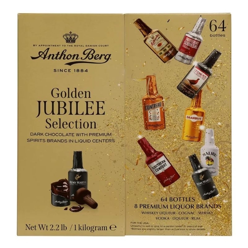 10倍蝦幣回饋 分售 costco 好市多 2024 冬季限定 Anthon Berg 烈酒巧克力 禮盒 酒心巧克力