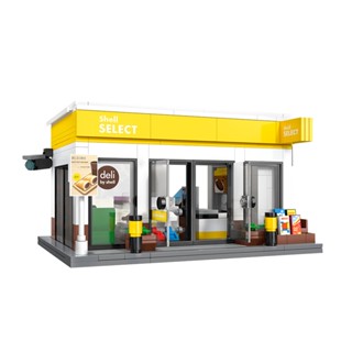 【瑪琍歐玩具】 殼牌授權積木系列-便利商店/C66027W