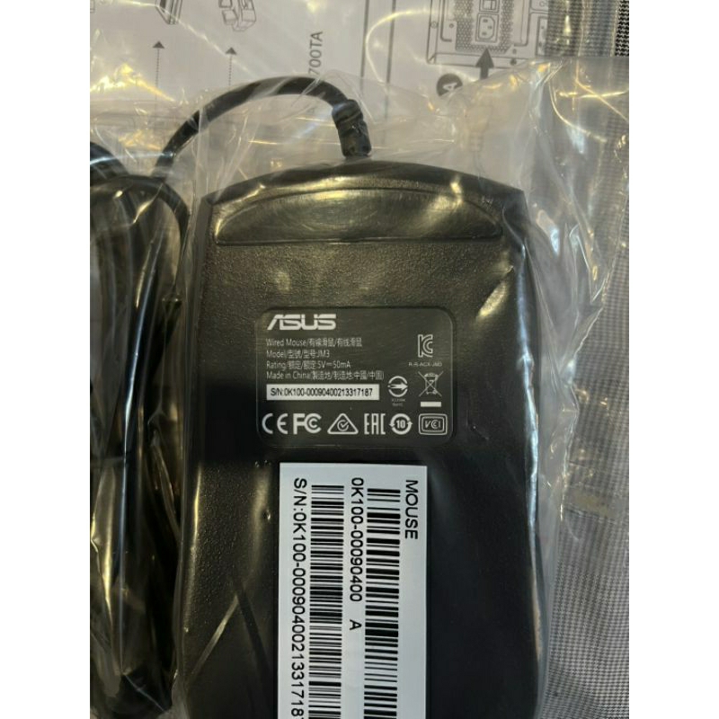 全新 原廠 華碩ASUS 、Dell戴爾：滑鼠 型號：JM3等；含滑鼠墊