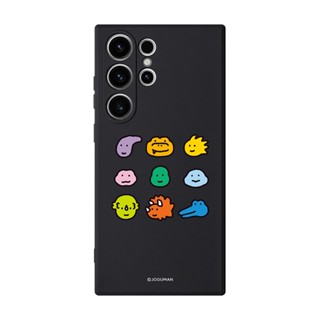 【TOYSELECT】JOGUMAN臉型款純色矽膠SAMSUNG手機殼