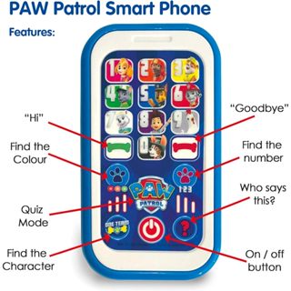 有聲音 音效🚀正貨🚀英國專櫃 PAW PATROL 汪汪隊立大功 汪汪隊 兒童 數字、顏色 互動 手機 玩具 學習機